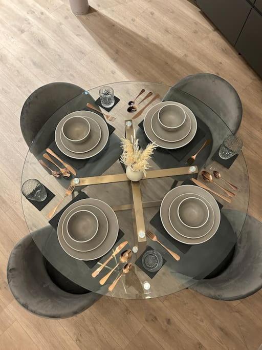 Bella Ruiz Penthouse In Manchester City Centre Bagian luar foto